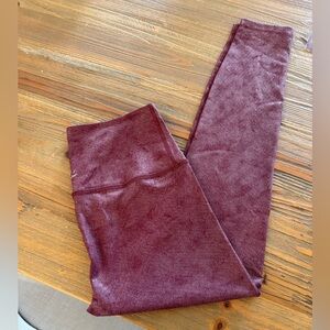 Beyond Yoga Faux Leather Leggings